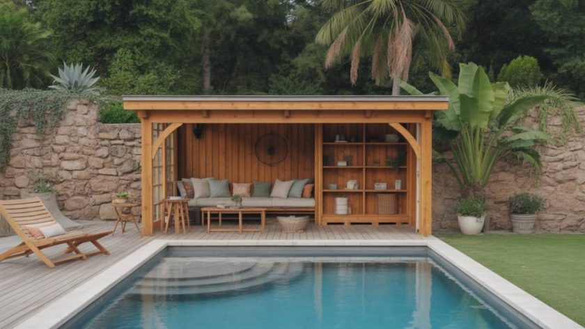 Aménager un pool house fonctionnel et esthétique : conseils pour allier rangement et détente